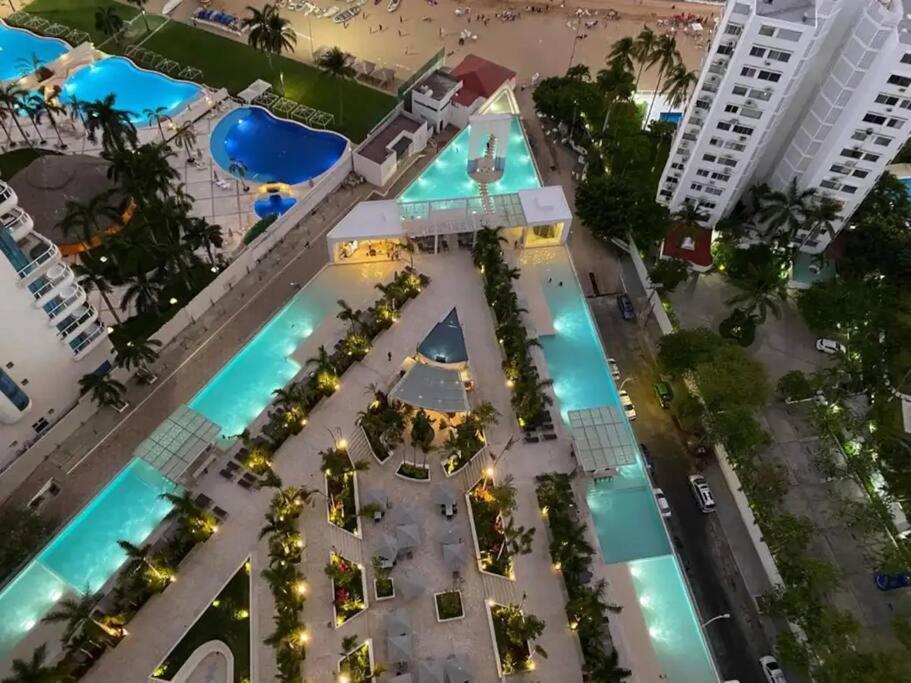Luxury Apartment In Front Of Acapulco Beach Esterno foto