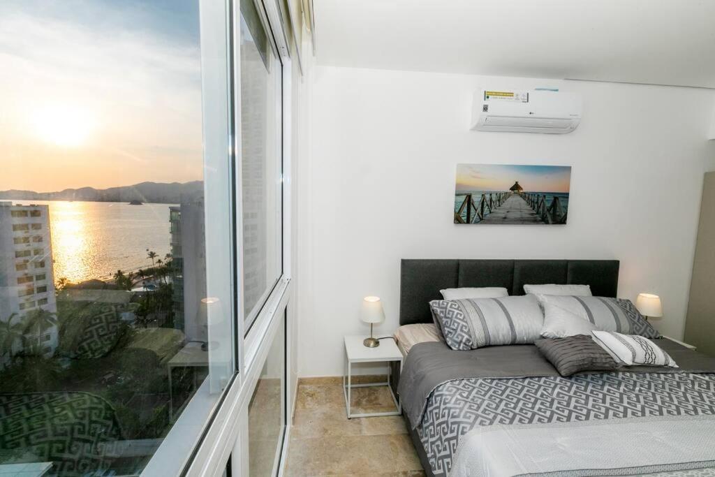 Luxury Apartment In Front Of Acapulco Beach Esterno foto