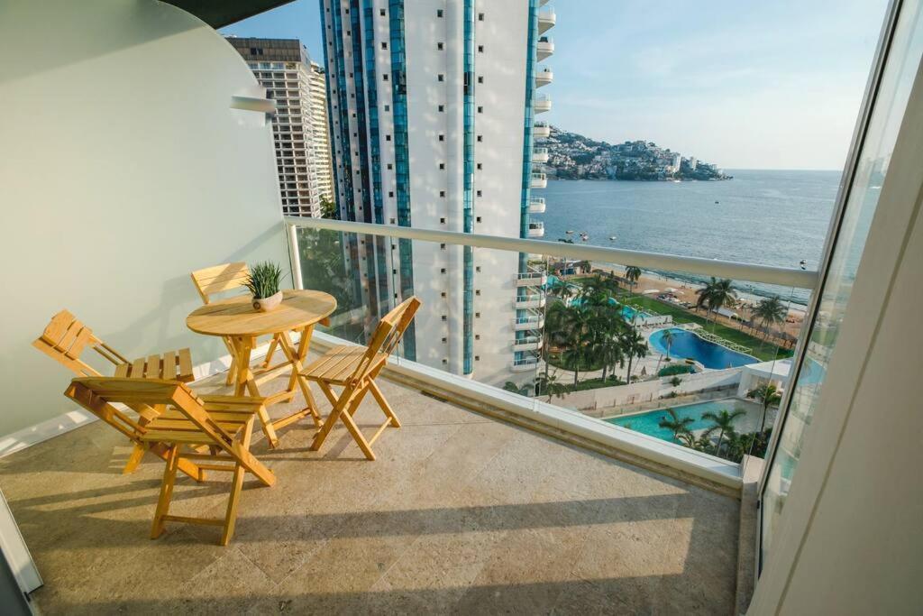 Luxury Apartment In Front Of Acapulco Beach Esterno foto