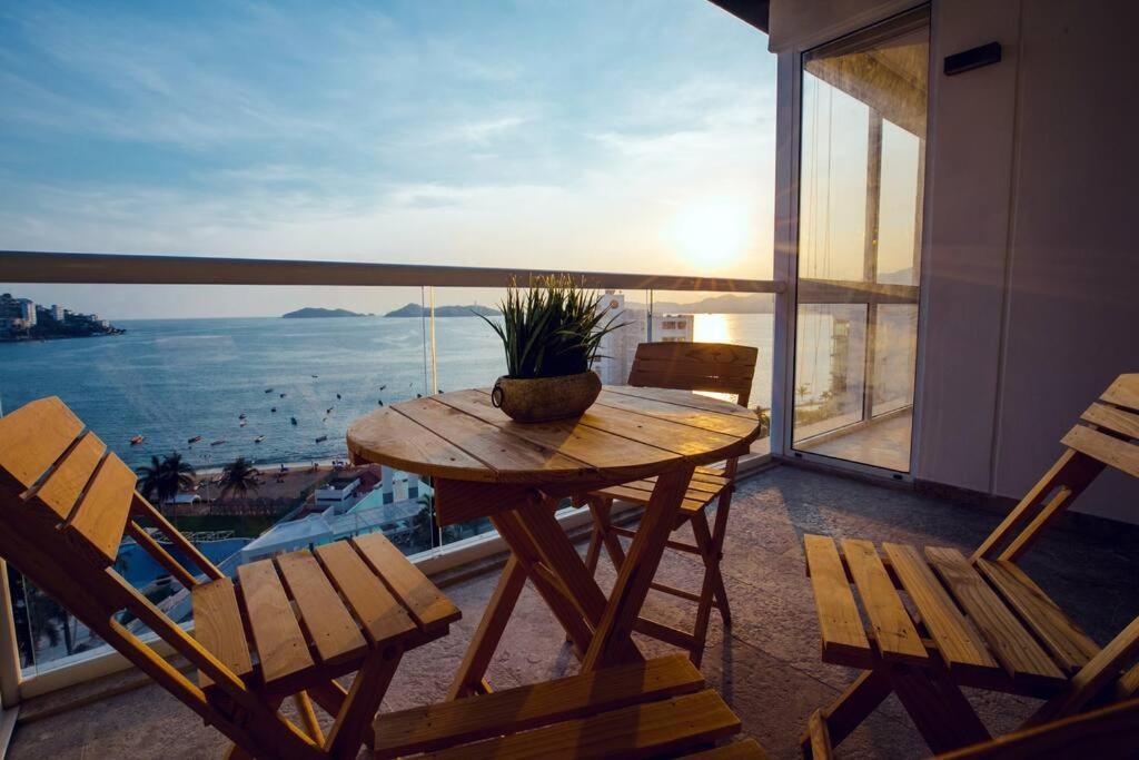 Luxury Apartment In Front Of Acapulco Beach Esterno foto